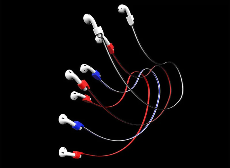 Silicone Earphone Rope Holder Cable For Apple iphone X 8 7 Wireless Bluetooth Headphone Neck Strap Cord String
Silicone Earphone Rope Holder Cable For Apple iphone X 8 7 Wireless Bluetooth Headphone Neck Strap Cord String