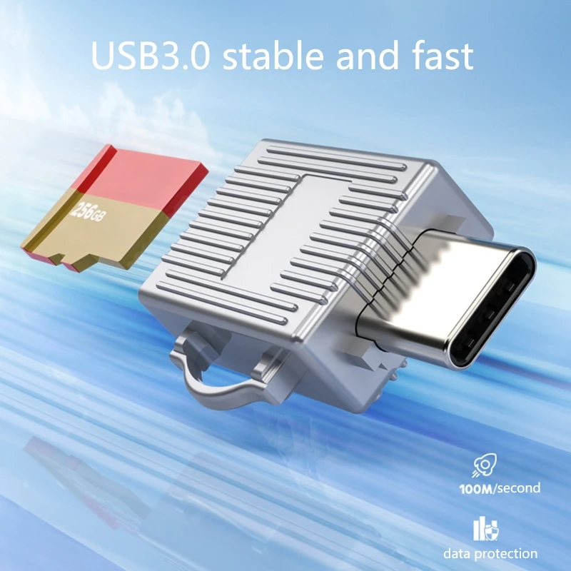 Считыватель карт памяти 67JA Type C OTG USB Type -C на TF, супербыстрый адаптер для телефона
Считыватель карт памяти 67JA Type C OTG USB Type -C на TF, супербыстрый адаптер для телефона