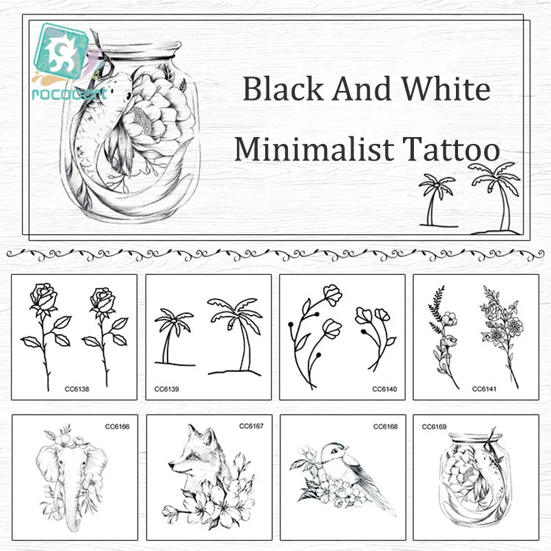 Disposable Temporary Tattoo Simple Personalized Black And White Small Fresh Male And Female Waterproof And Sweatproof Tattoo
Disposable Temporary Tattoo Simple Personalized Black And White Small Fresh Male And Female Waterproof And Sweatproof Tattoo