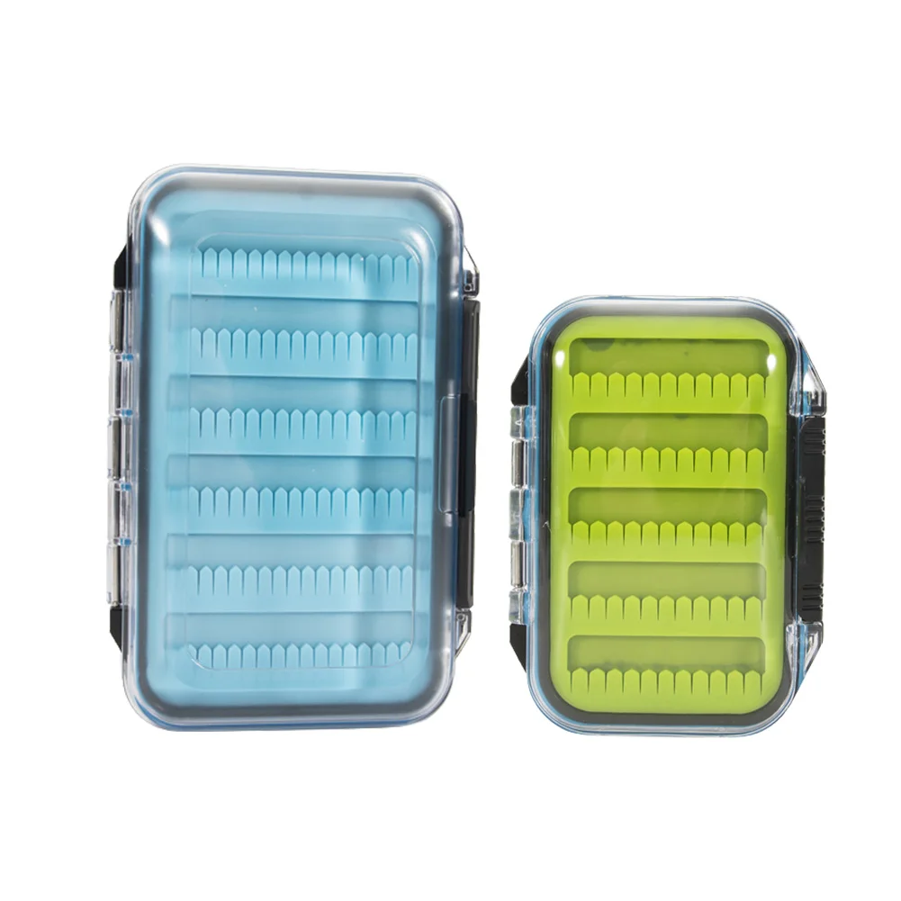 Fly Fishing Box Waterproof Double Sided Flies Silicone Insert Clear Lid Tackle Easy-grip Tackle Boxes Clear Lid Fly Case Gear
Fly Fishing Box Waterproof Double Sided Flies Silicone Insert Clear Lid Tackle Easy-grip Tackle Boxes Clear Lid Fly Case Gear