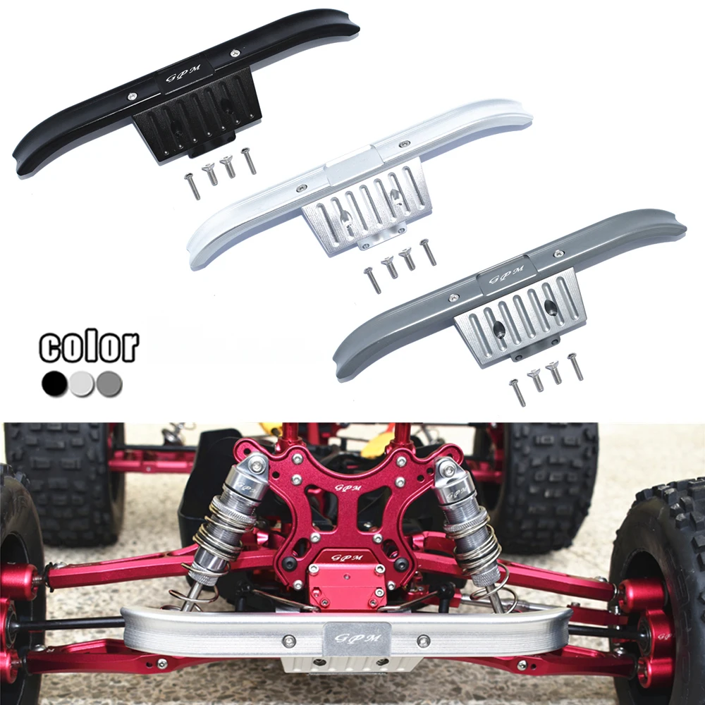 GPM Metal Aluminum alloy Front bumper Front Collision bar AR320363 for ARRMA 1/8 OUTCAST NOTORIOUS 6S BLX Upgrade Accessories
GPM Metal Aluminum alloy Front bumper Front Collision bar AR320363 for ARRMA 1/8 OUTCAST NOTORIOUS 6S BLX Upgrade Accessories