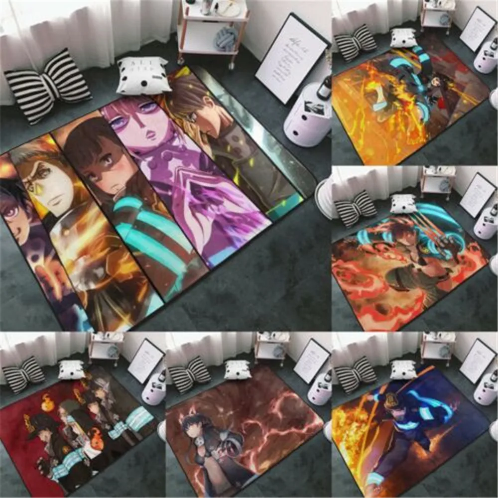 Fire Force Anime Door mat Rug Carpet Floor Bedroom Doormat Non-slip Mat Cartoon Gifts
Fire Force Anime Door mat Rug Carpet Floor Bedroom Doormat Non-slip Mat Cartoon Gifts