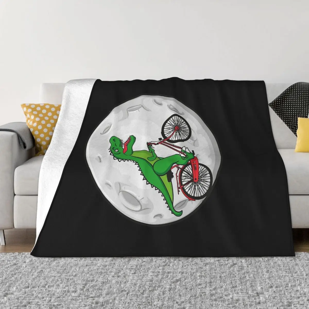 

Readosaurus Oak Lizard Blanket Flannel Decoration Bicycle Portable Home Bedspread