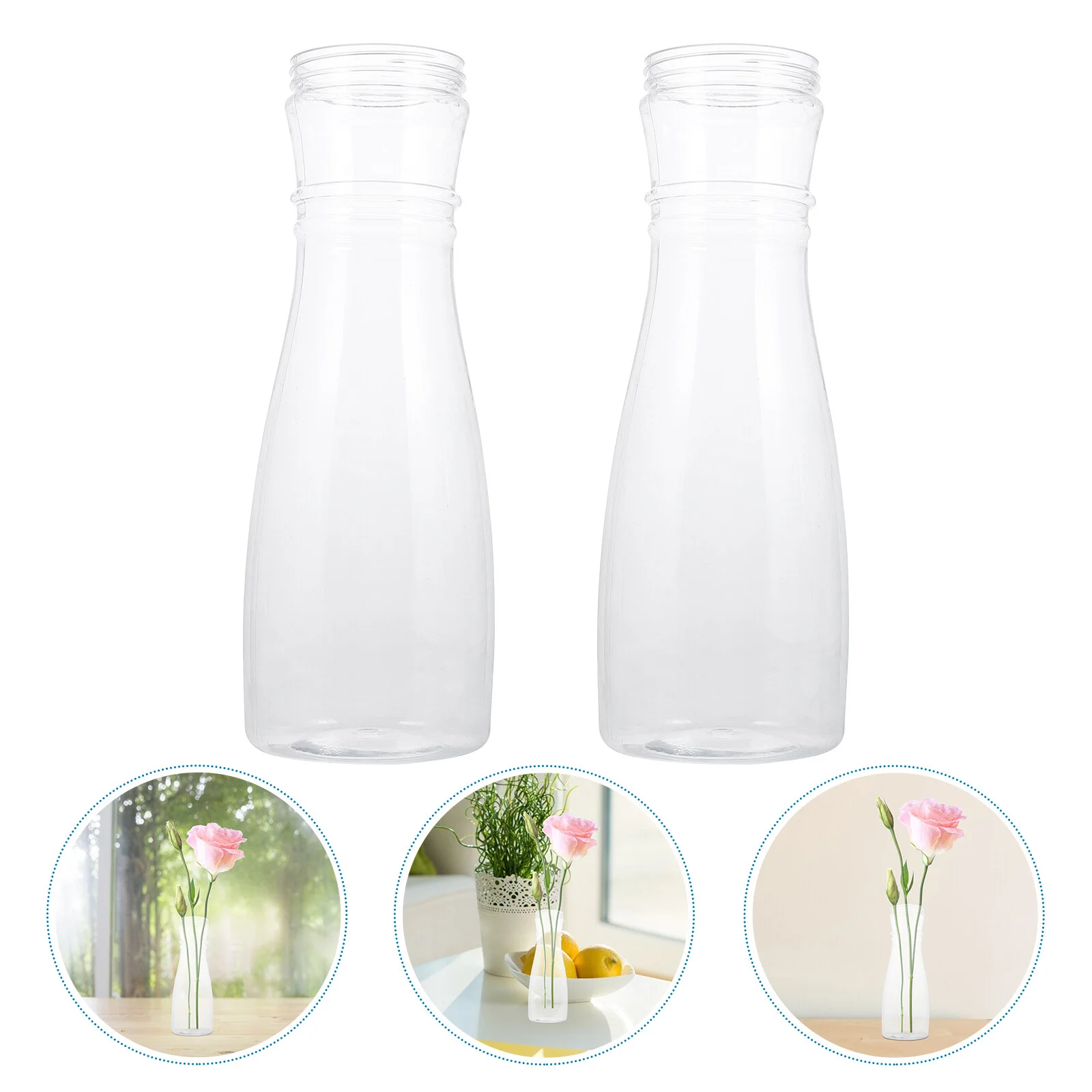 2 Pcs Bouquet Wrapping Accessories Glass Vases Transparent Flowerpot Packaging Simple Plastic Student
2 Pcs Bouquet Wrapping Accessories Glass Vases Transparent Flowerpot Packaging Simple Plastic Student