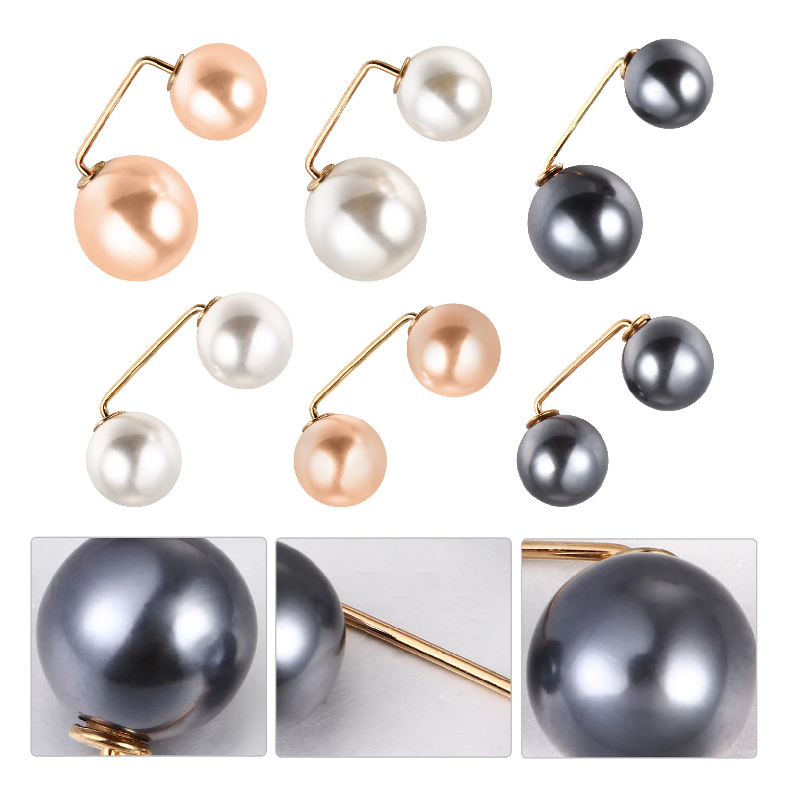 Pearlbrooch Pin Shawl Sweater Collar Clips Safety Cardigan Clip Brooches Faux Womenshirt Scarf Decoration Dress Dresses Chain
Pearlbrooch Pin Shawl Sweater Collar Clips Safety Cardigan Clip Brooches Faux Womenshirt Scarf Decoration Dress Dresses Chain