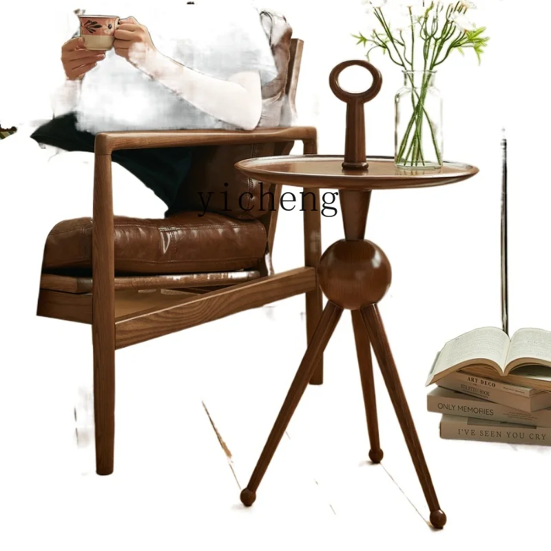XL Retro Sofa Side Table Solid Wood Balcony Leisure Small round Table Coffee Table Small Apartment
XL Retro Sofa Side Table Solid Wood Balcony Leisure Small round Table Coffee Table Small Apartment