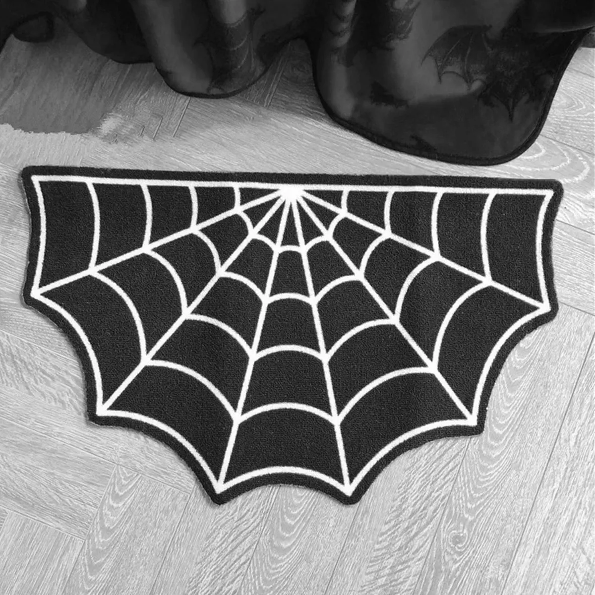 Gothic Black Cobwebs Coffin Cross Skull Floor Bath Bedroom Carpet Mat Rug Doormat Living Room Non-slip Mat Gift Anime
Gothic Black Cobwebs Coffin Cross Skull Floor Bath Bedroom Carpet Mat Rug Doormat Living Room Non-slip Mat Gift Anime