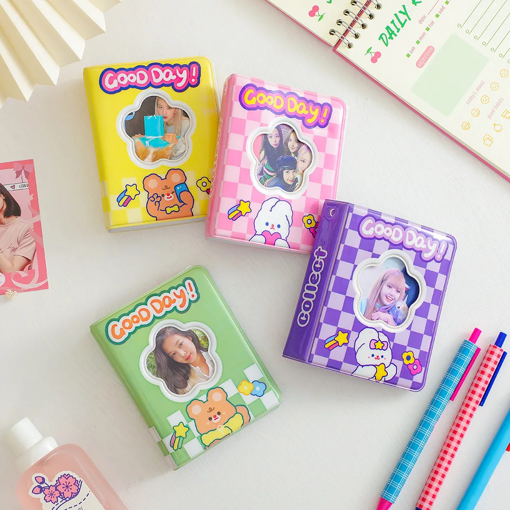 Ins Cartoon 3 Inch Photo Album Cute Rabbit Photocard Binder Kpop Idol Photo Storage Book 40 Pockets Star Card Collection Book
Ins Cartoon 3 Inch Photo Album Cute Rabbit Photocard Binder Kpop Idol Photo Storage Book 40 Pockets Star Card Collection Book