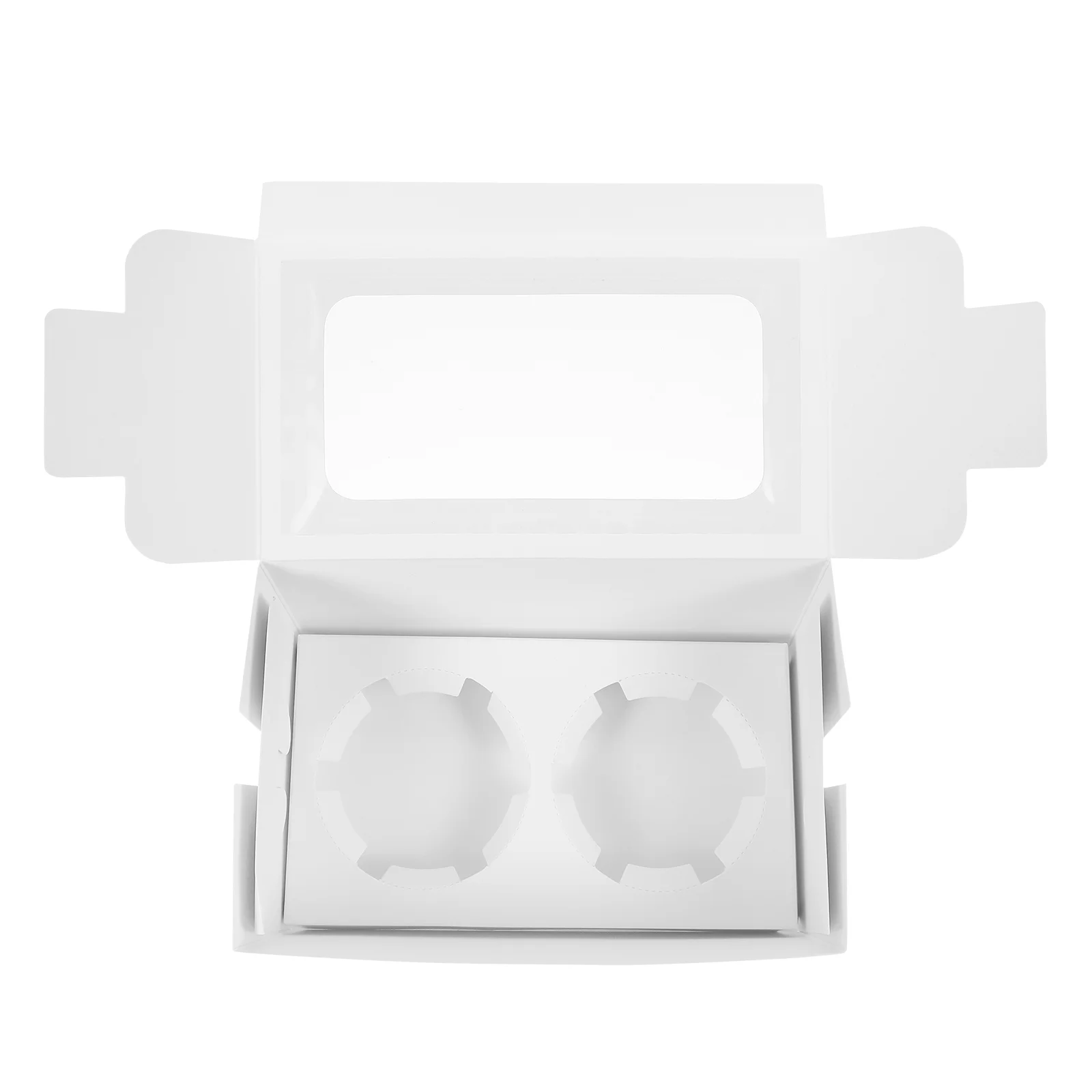 10Pcs Cupcake Boxes 2-Counts Cupcake Containers Bakery Boxes with Windows for Cupcakes Muffins Pastries
10Pcs Cupcake Boxes 2-Counts Cupcake Containers Bakery Boxes with Windows for Cupcakes Muffins Pastries