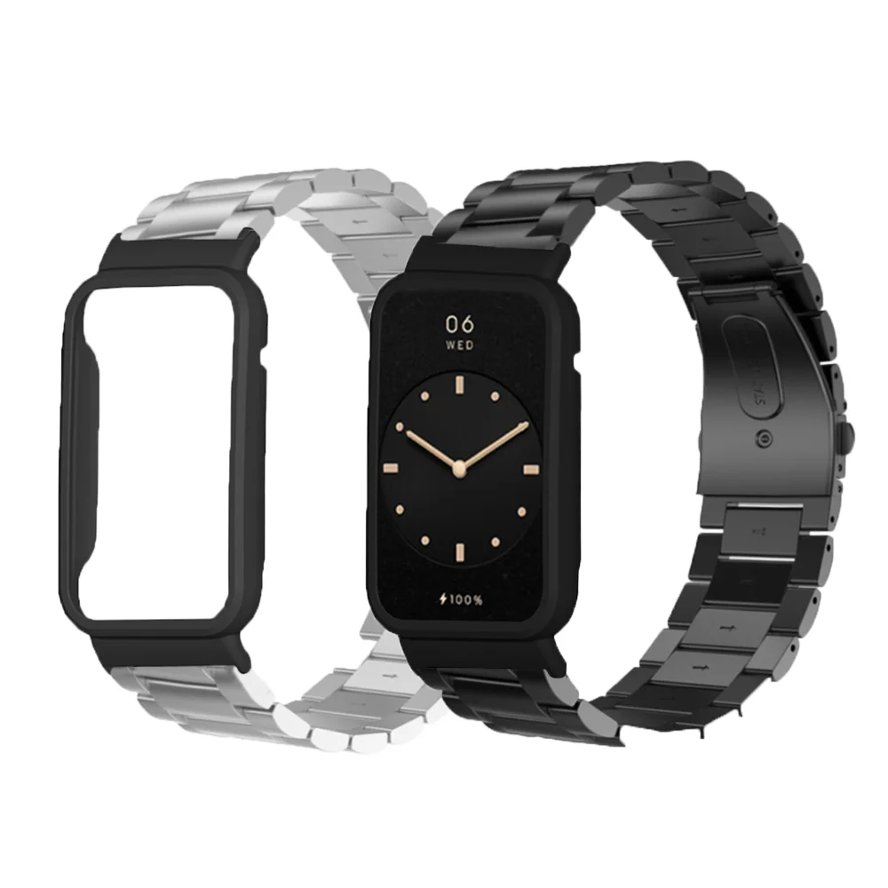 PC Watch Case + Metal Strap For Xiaomi Band 7 Pro Smartwatch Watchband For Men Women Black Watch Shell Belt For MI Band7 Pro
PC Watch Case + Metal Strap For Xiaomi Band 7 Pro Smartwatch Watchband For Men Women Black Watch Shell Belt For MI Band7 Pro