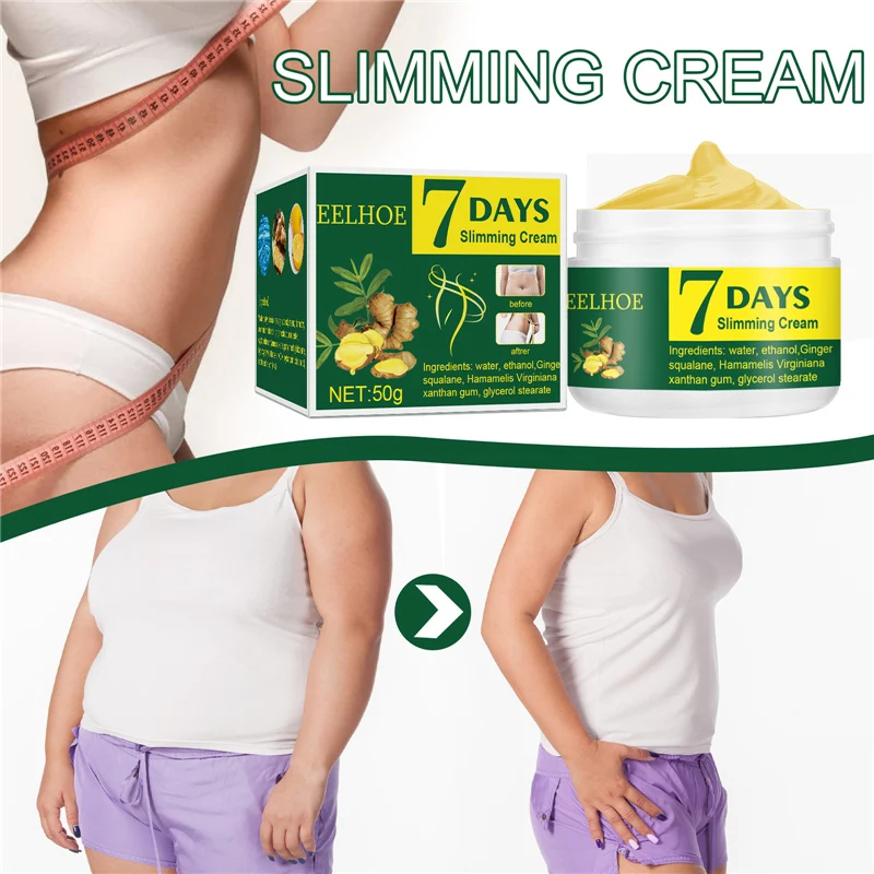 

30ml Body Firming Fat Weight Loss Cream Ginger Slimming Anti Cellulite Slim Gel Leg Body Waist Effective Reduce Cre Fat Burning