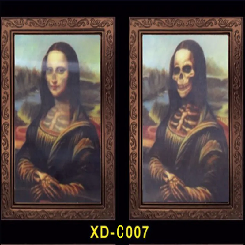 Halloween Decoration Changeable 3D Ghost Face Photo Frame Horror Portrait Picture Party Bar Horror Haunted House Decor Props
Halloween Decoration Changeable 3D Ghost Face Photo Frame Horror Portrait Picture Party Bar Horror Haunted House Decor Props