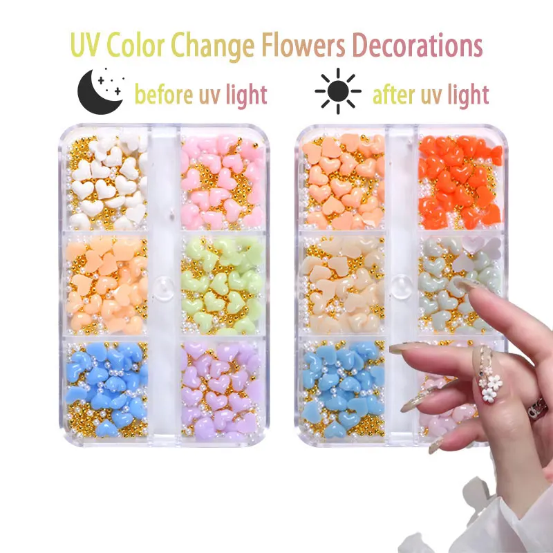 Color-Changed Flower Decors 5petals Japanese Resin Macaroon Florets UV Flower Mix Nail 3D Accessory Kit 3+6mm Nail Decoration
Color-Changed Flower Decors 5petals Japanese Resin Macaroon Florets UV Flower Mix Nail 3D Accessory Kit 3+6mm Nail Decoration