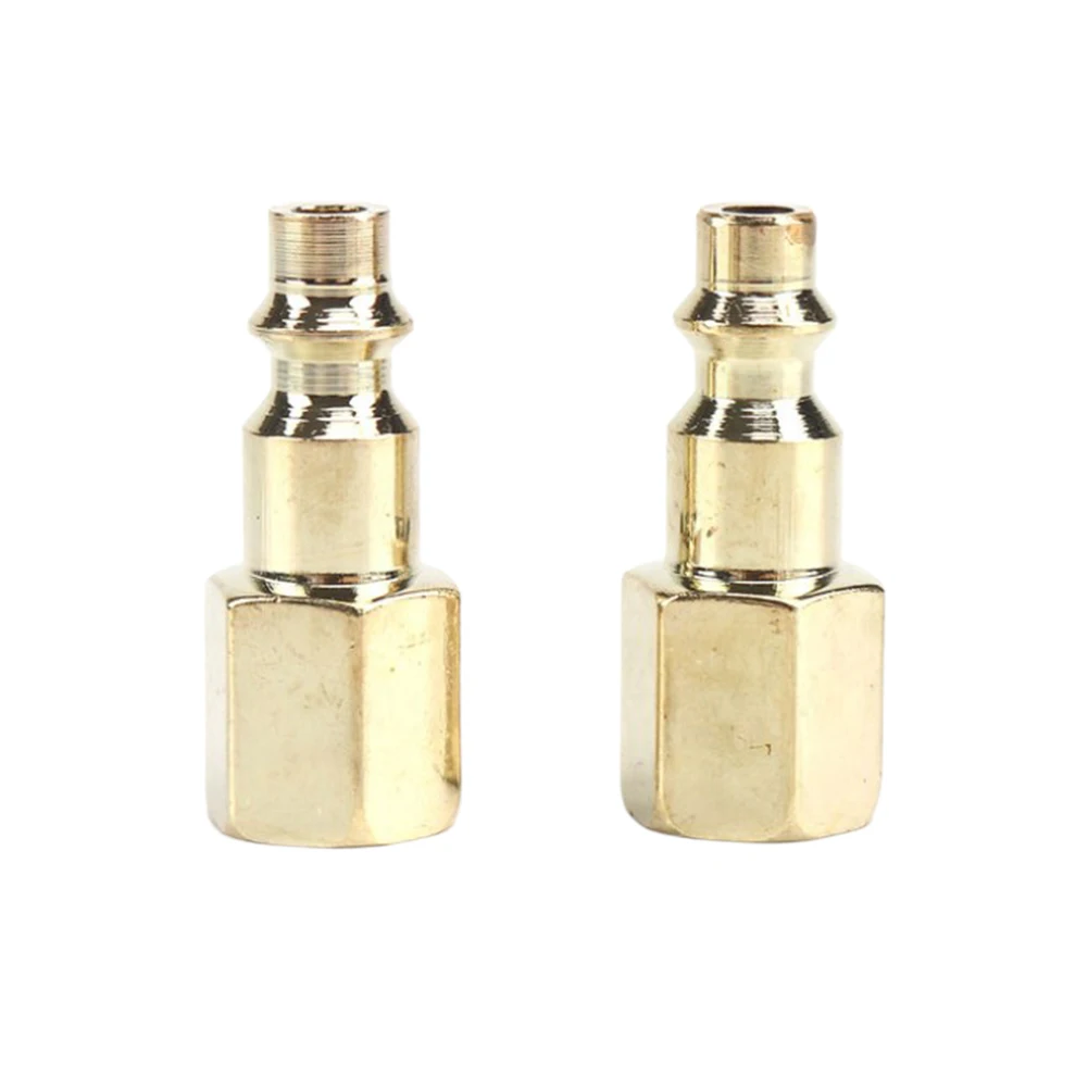 2 Pcs 1/4NPT Air Line Hose Connector Air Compressor Adapter Fittings Pure Copper 6mm Female Thread Quick Release Tool Parts
2 Pcs 1/4NPT Air Line Hose Connector Air Compressor Adapter Fittings Pure Copper 6mm Female Thread Quick Release Tool Parts