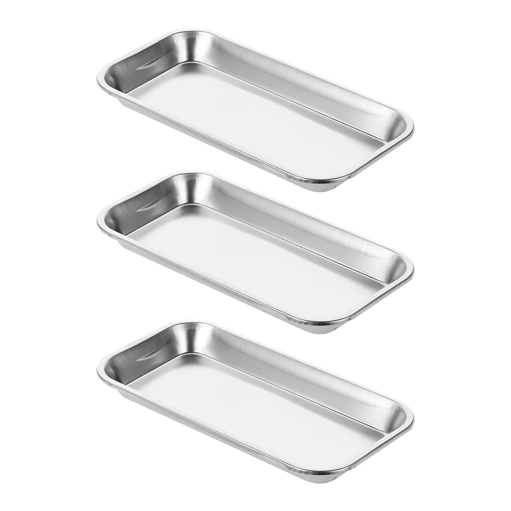 Tray Instrument Stainless Holder Steel Procedure Plate Metal Trays Flat Organizer Silver Type Waste Storage Kidney Serving
Tray Instrument Stainless Holder Steel Procedure Plate Metal Trays Flat Organizer Silver Type Waste Storage Kidney Serving