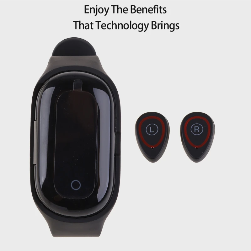 1Set Smart Watch TWS Bluetooth-compatible 5.0 Earphone Wireless Headphones Heart Rate Monitor True Wireless Stereo Sports 67JD
1Set Smart Watch TWS Bluetooth-compatible 5.0 Earphone Wireless Headphones Heart Rate Monitor True Wireless Stereo Sports 67JD