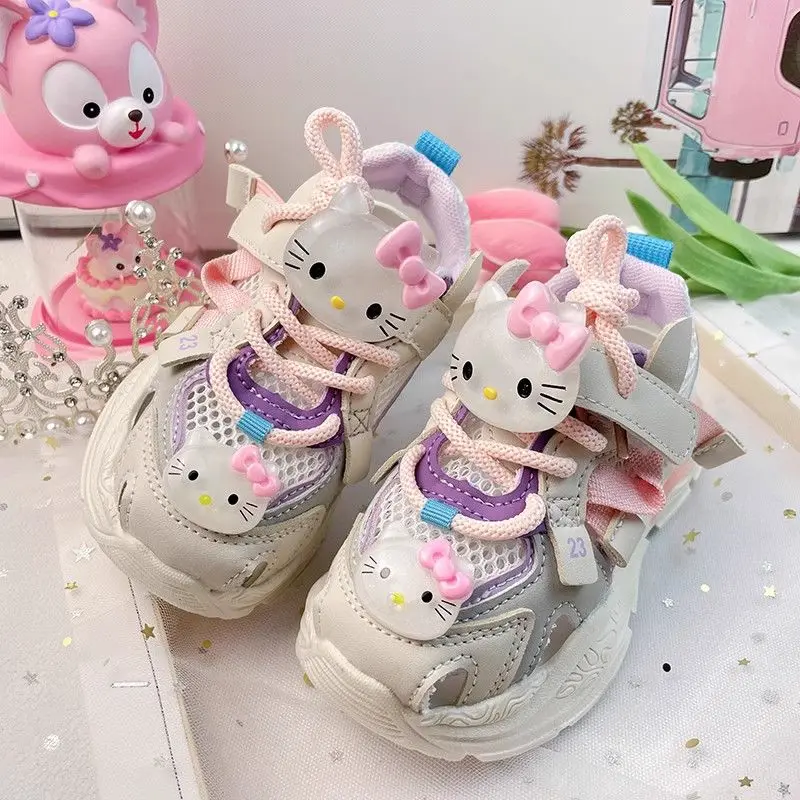Hello Kitty Kawaii Anime Sanrio Girly Heart Summer Small White Shoes Cute Cartoon Sports Breathable Mesh Shoes Lovely Kids Gift
Hello Kitty Kawaii Anime Sanrio Girly Heart Summer Small White Shoes Cute Cartoon Sports Breathable Mesh Shoes Lovely Kids Gift
