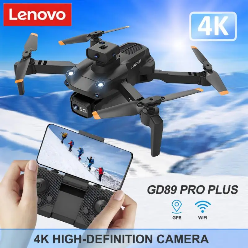 Lenovo GD89 Mini Drone 4K HD Dual Camera Five-way Obstacle Avoidance Foldable RC Helicopter Aircraft Fixed Height Quadcopter
Lenovo GD89 Mini Drone 4K HD Dual Camera Five-way Obstacle Avoidance Foldable RC Helicopter Aircraft Fixed Height Quadcopter