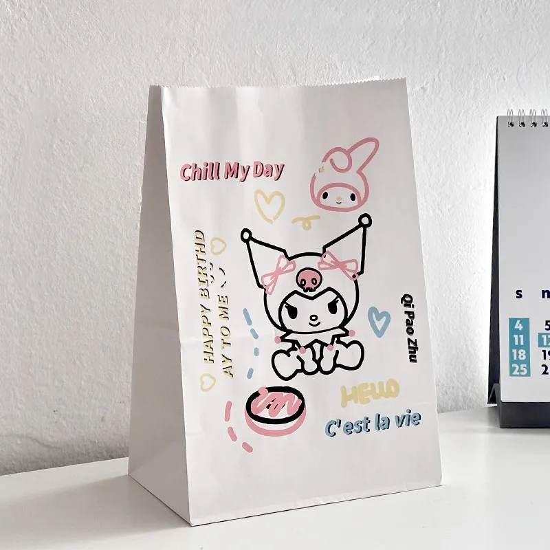5Pcs Kawaii Sanrio Paper Bags Kuromi Accessories Cute Anime Handbook Materials Packing Bags Candy Gift Bags Toys for Girls Gift
5Pcs Kawaii Sanrio Paper Bags Kuromi Accessories Cute Anime Handbook Materials Packing Bags Candy Gift Bags Toys for Girls Gift
