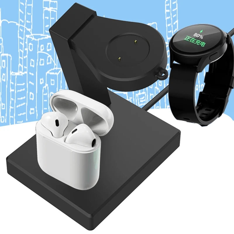 Compatible with GT2 PRO/GT3/Watch 3/Watch 3 Pro Dockstation Detachable 2-in-1 Headset Smartwatch Magnetic Charger
Compatible with GT2 PRO/GT3/Watch 3/Watch 3 Pro Dockstation Detachable 2-in-1 Headset Smartwatch Magnetic Charger