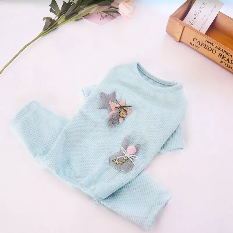 2022New Claw Cute Rabbit Cotton Pet Clothes Small Dog Jumpsuit Pajamas Pet Hoodie Coat for Dogs Cats Super Soft
2022New Claw Cute Rabbit Cotton Pet Clothes Small Dog Jumpsuit Pajamas Pet Hoodie Coat for Dogs Cats Super Soft