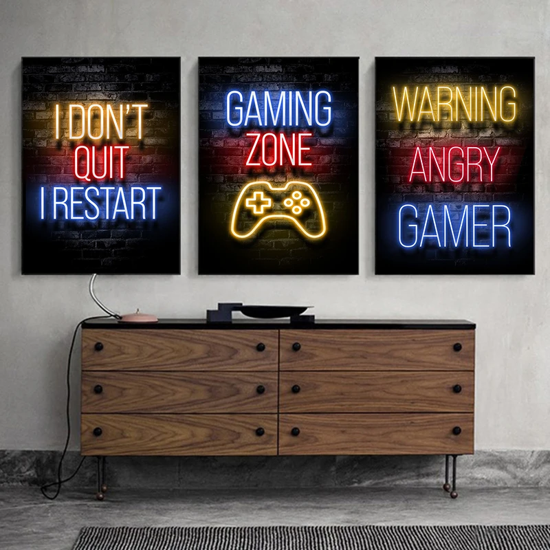 Sleep Game Repeat Gaming Wall Art Poster Prints Gamer Canvas Painting Canvas Picture for Kids Boys Room Decorative Playroom
Sleep Game Repeat Gaming Wall Art Poster Prints Gamer Canvas Painting Canvas Picture for Kids Boys Room Decorative Playroom