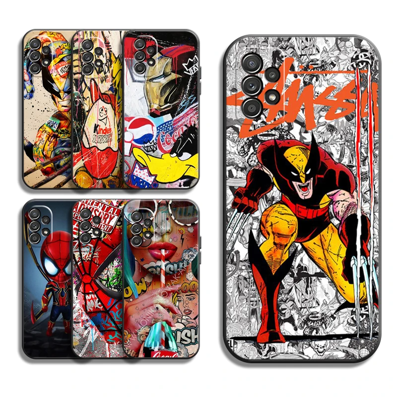Marvel Avengers Phone Cases For Samsung Galaxy A31 A32 A51 A71 A52 A72 4G 5G A11 A21S A20 A22 4G Back Cover Coque Soft TPU
Marvel Avengers Phone Cases For Samsung Galaxy A31 A32 A51 A71 A52 A72 4G 5G A11 A21S A20 A22 4G Back Cover Coque Soft TPU