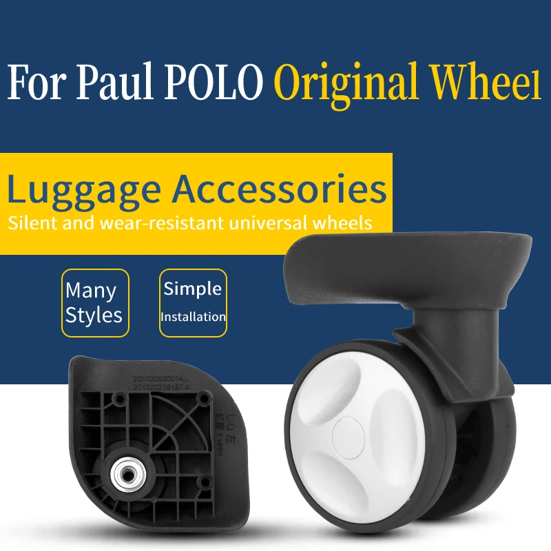 Подходит для чемодана Paul, бесшумная УНИВЕРСАЛЬНАЯ ТЕЛЕЖКА, чемодан, аксессуары, прочное колесо для ремонта багажа
Подходит для чемодана Paul, бесшумная УНИВЕРСАЛЬНАЯ ТЕЛЕЖКА, чемодан, аксессуары, прочное колесо для ремонта багажа