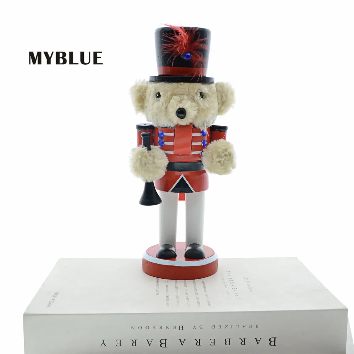 Christmas Decorations MYBLUE Wood Nutcrackers Animal Dog Teddy Sculpture Statue Home Decor Crafts
Christmas Decorations MYBLUE Wood Nutcrackers Animal Dog Teddy Sculpture Statue Home Decor Crafts