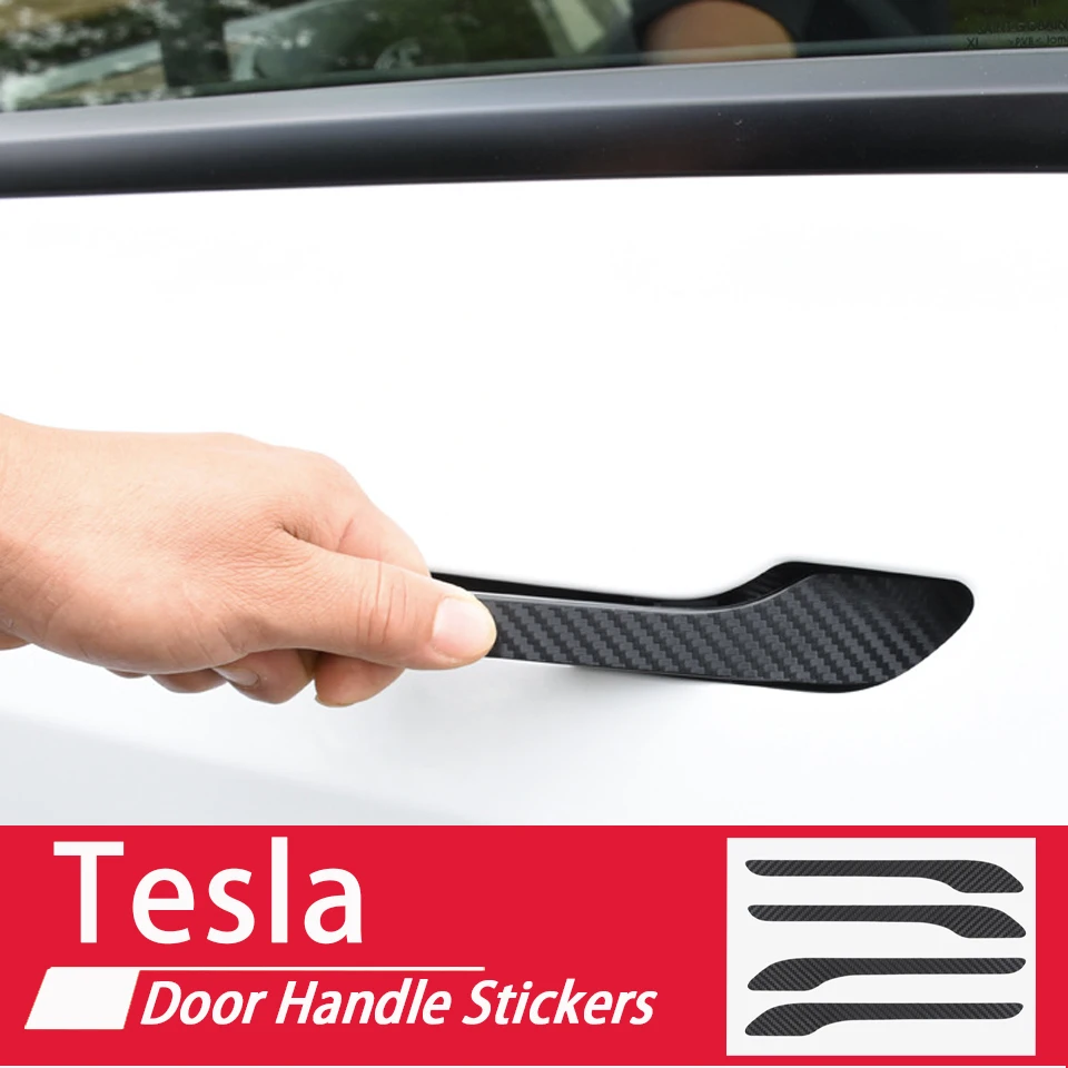 Carbon Fiber Door Handle Protective Film Tesla Model 3 Y Decal Car Stickers and Decals Decor Anti-scratch Assessoires
Carbon Fiber Door Handle Protective Film Tesla Model 3 Y Decal Car Stickers and Decals Decor Anti-scratch Assessoires