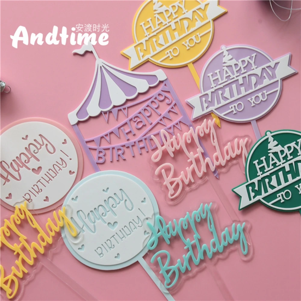 2022 New Acrylic Cake Toopers Tools Happy Birthday Cake Topper for Dessert Party Accessories Birthday DIY Baking Decor Suppllies
2022 New Acrylic Cake Toopers Tools Happy Birthday Cake Topper for Dessert Party Accessories Birthday DIY Baking Decor Suppllies