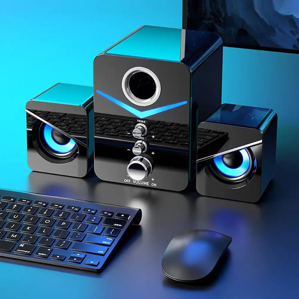 D221 Computer Speakers Wired Bluetooth-compatible 5.0 Desktop Combination Audio Usb Sound Effect Bass Speaker
D221 Computer Speakers Wired Bluetooth-compatible 5.0 Desktop Combination Audio Usb Sound Effect Bass Speaker