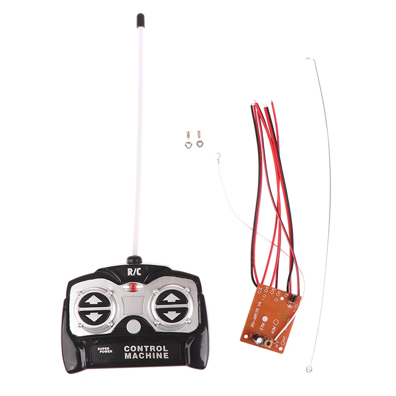 5CH 27Mhz Remote Controller Unit Receiver Board+Remote Control For Tank Car Toy Radio System for 130 Motor 4-6V JUN-24
5CH 27Mhz Remote Controller Unit Receiver Board+Remote Control For Tank Car Toy Radio System for 130 Motor 4-6V JUN-24