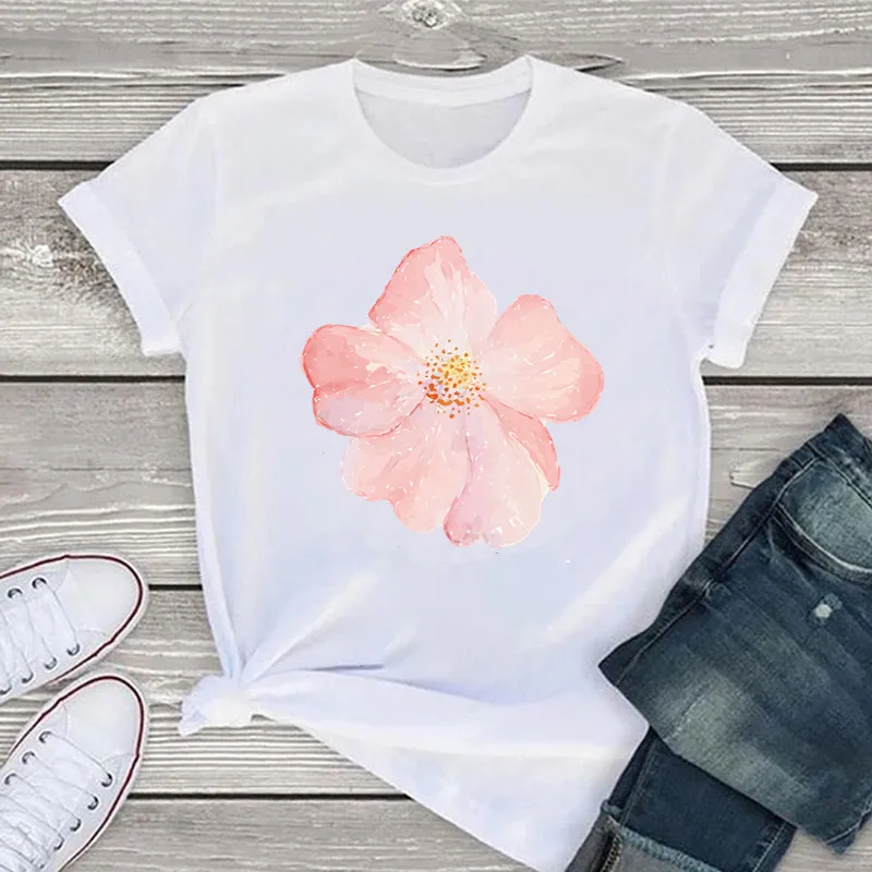 Pink Sakura Women Graphic Flower Floral Fashion Casual Cute 90s Style Vintage Lady Tees Print Tops Clothing Female T Shirt
Pink Sakura Women Graphic Flower Floral Fashion Casual Cute 90s Style Vintage Lady Tees Print Tops Clothing Female T Shirt
