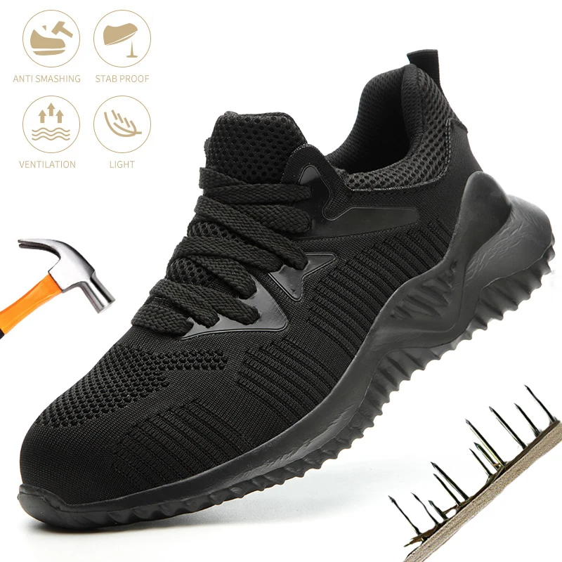 Men's Light Puncture Proof Comfortable Safety Shoes Outdoor Light Industrial Breathable Work Boots Anti-static Non-slip Footwear
Men's Light Puncture Proof Comfortable Safety Shoes Outdoor Light Industrial Breathable Work Boots Anti-static Non-slip Footwear