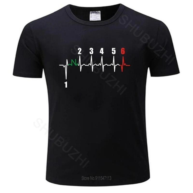 Motorcycle Heartbeat Gear black men T-Shirt Biker Lover summer t shirt Man black cotton tee-shirt bigger drop shipping
Motorcycle Heartbeat Gear black men T-Shirt Biker Lover summer t shirt Man black cotton tee-shirt bigger drop shipping