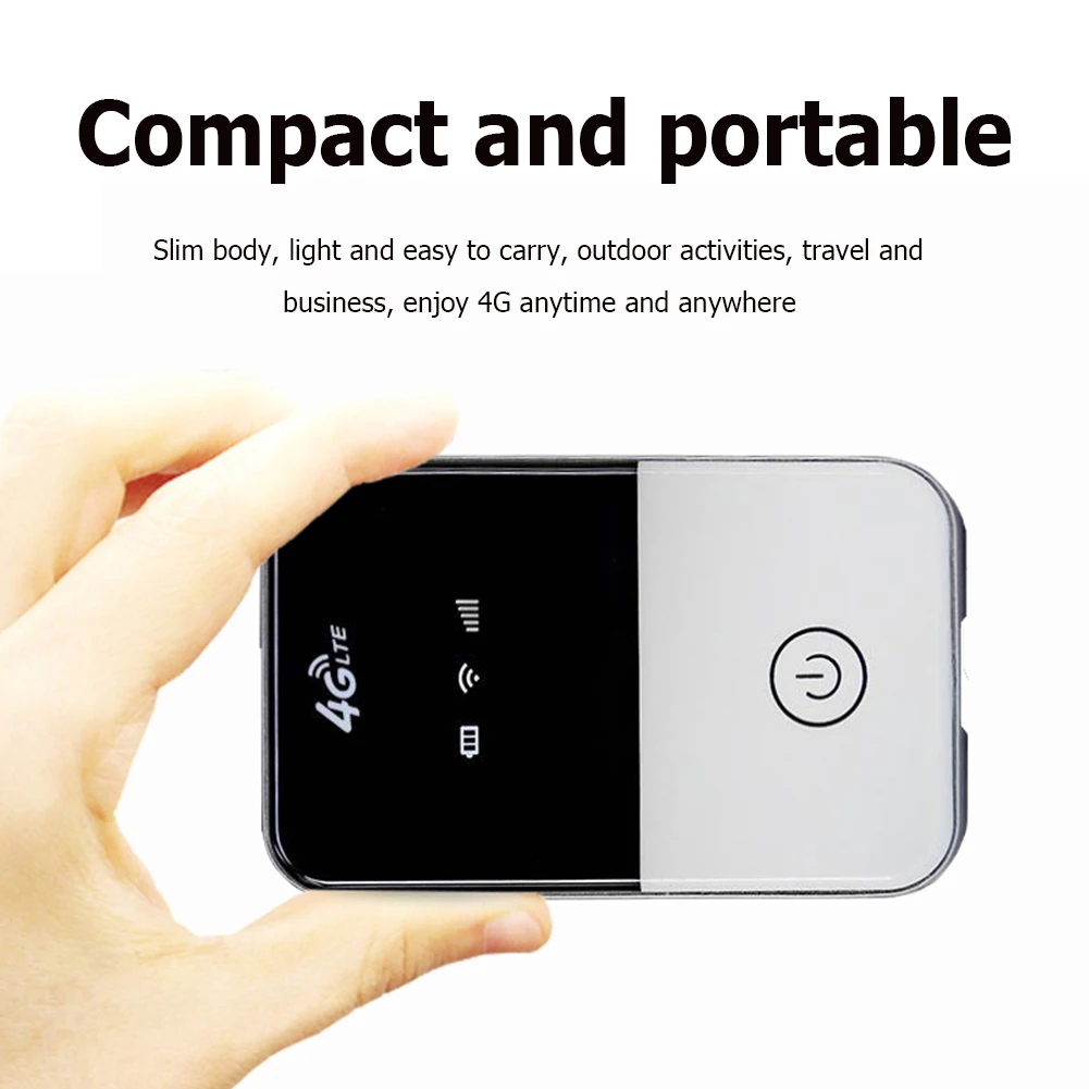 4G Wireless Router with SIM Card Slot WiFi Mobile Router 150Mbps High-speed Repeater for Travel Business Trip Smart Home Network
4G Wireless Router with SIM Card Slot WiFi Mobile Router 150Mbps High-speed Repeater for Travel Business Trip Smart Home Network