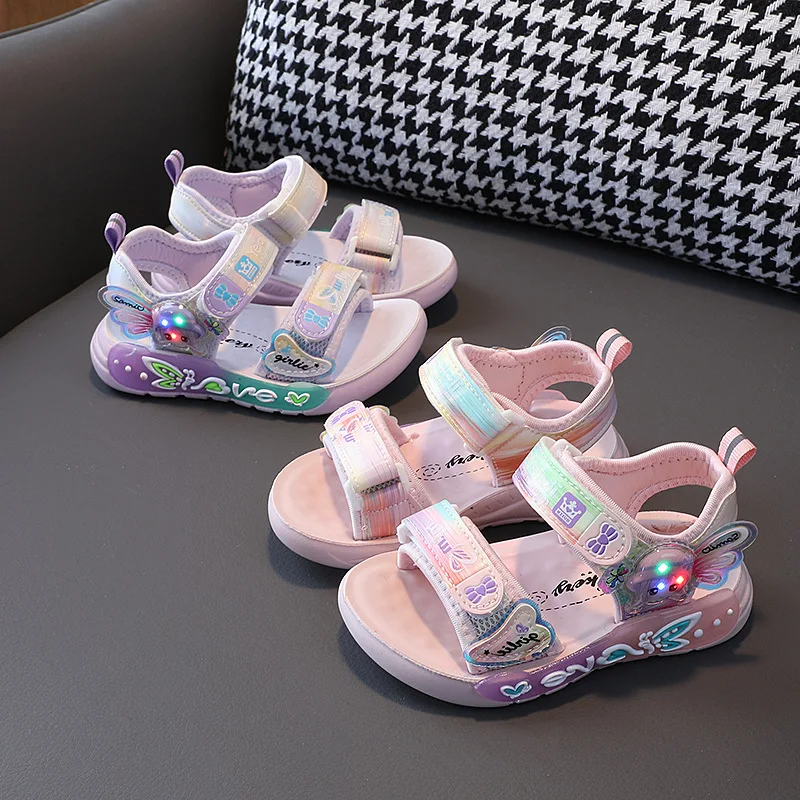 2023 Little Princess Cartoon Sandal Summer Seaside Soft Sole Light Up Baby Glowing Luminous Shoes for Boys Girls First Walker
2023 Little Princess Cartoon Sandal Summer Seaside Soft Sole Light Up Baby Glowing Luminous Shoes for Boys Girls First Walker
