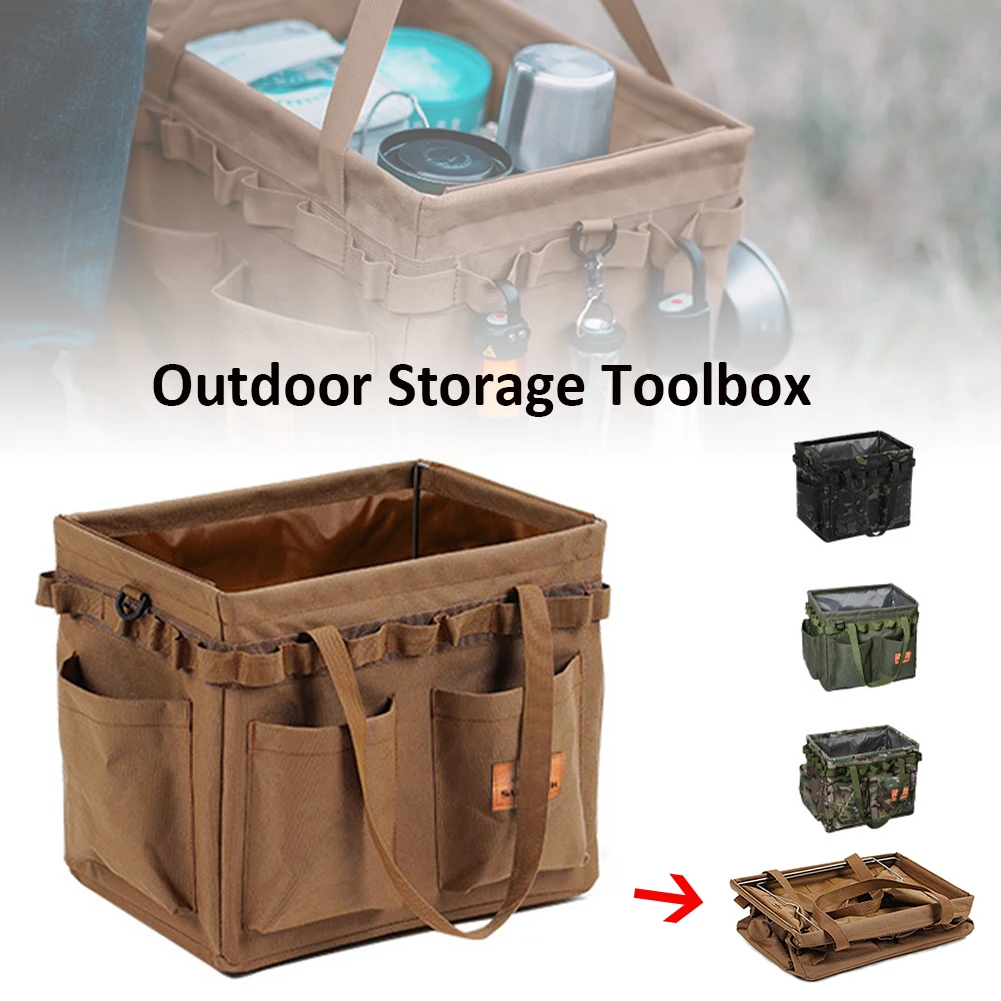Outdoor Camping Travel Tools Bag Folding Storage Bag Waterproof Storage Basket Firewood Package Handbag Tool Organizer Hot Sale
Outdoor Camping Travel Tools Bag Folding Storage Bag Waterproof Storage Basket Firewood Package Handbag Tool Organizer Hot Sale