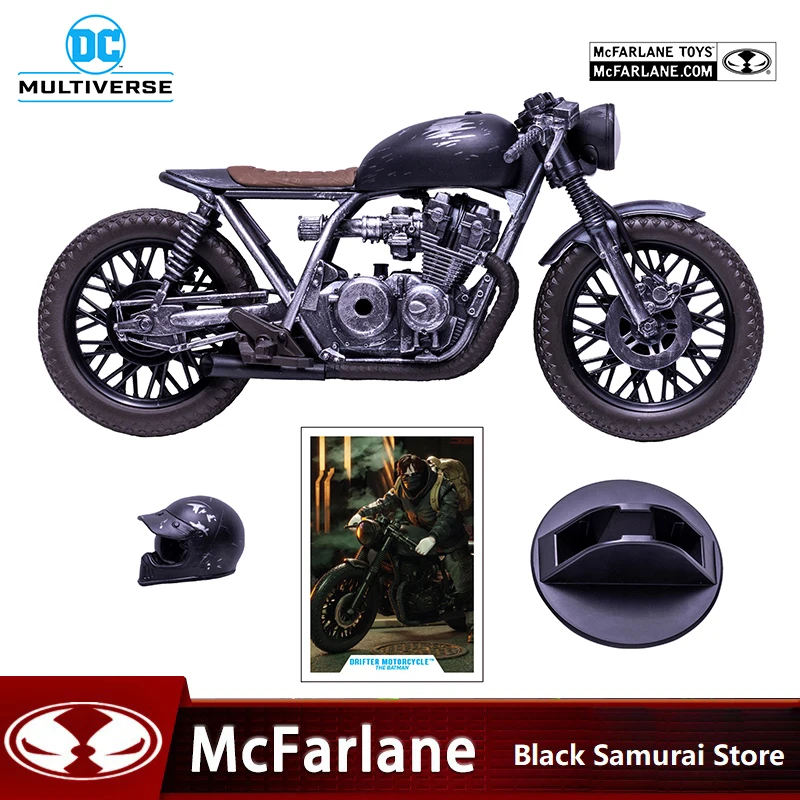 Оригинальный McFarlane DC Comics, новинка, Бэтмен, Дрифтер, мотоцикл, 7 дюймов, коллекционные фигурки, аниме экшн-фигурки, модели, игрушки
Оригинальный McFarlane DC Comics, новинка, Бэтмен, Дрифтер, мотоцикл, 7 дюймов, коллекционные фигурки, аниме экшн-фигурки, модели, игрушки
