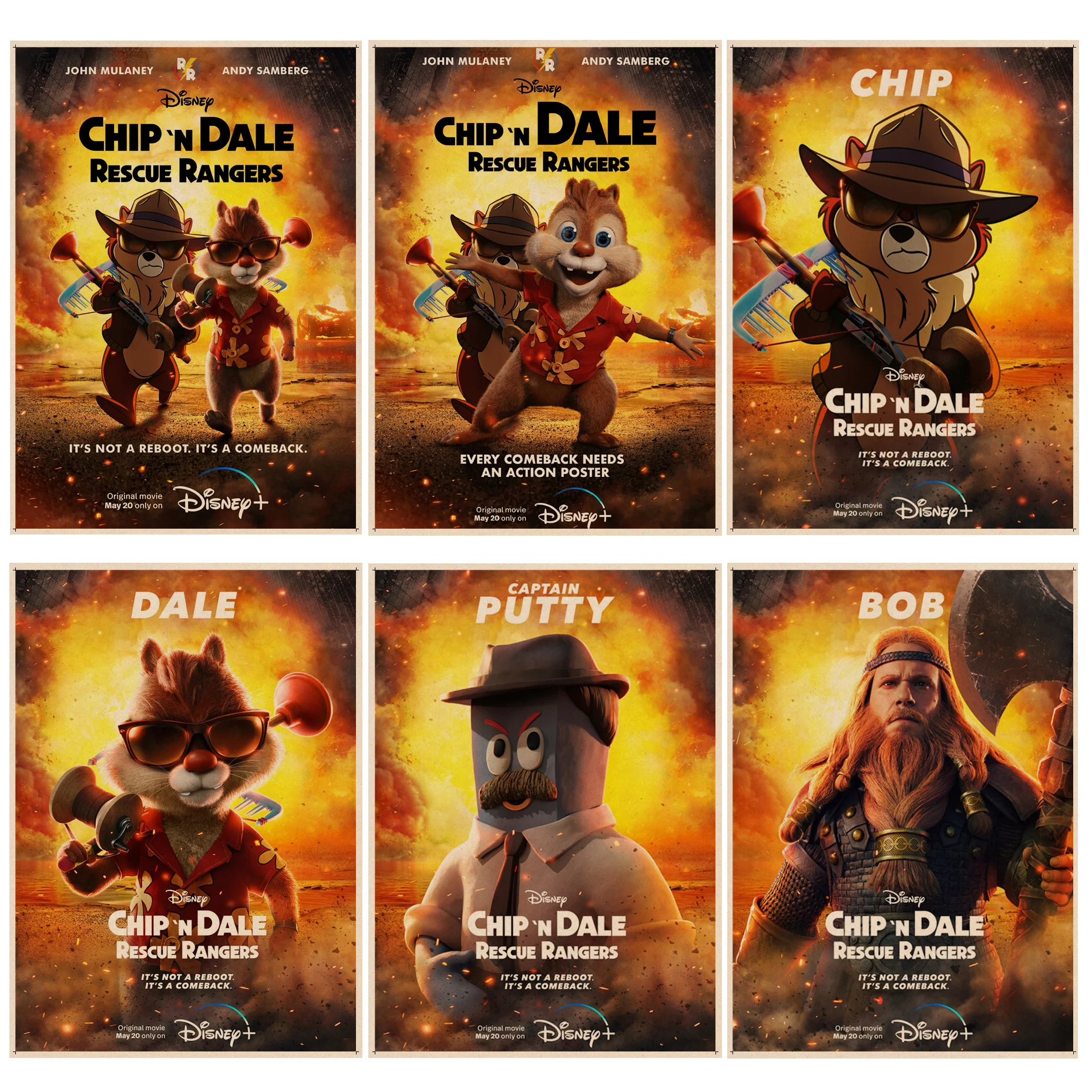 Disney Cartoon Chip 'n' Dale Rescue Rangers Classic Movie Posters Retro Kraft Paper Sticker DIY Room Bar Cafe Kawaii Room Decor
Disney Cartoon Chip 'n' Dale Rescue Rangers Classic Movie Posters Retro Kraft Paper Sticker DIY Room Bar Cafe Kawaii Room Decor