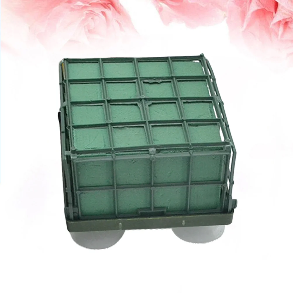 Floral Flower Cage Holder Fresh Wedding Flowers Square Base Sucker Car Decoration Bowl Blocks Styrofoam Brick Mud Wet
Floral Flower Cage Holder Fresh Wedding Flowers Square Base Sucker Car Decoration Bowl Blocks Styrofoam Brick Mud Wet