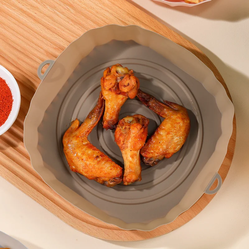 New Silicone For Air Fryer Baking Tray Pot Reusable Ultra Thin Airfryer Silicone Basket Pizza Mat No-Stick Kitchen Accessories
New Silicone For Air Fryer Baking Tray Pot Reusable Ultra Thin Airfryer Silicone Basket Pizza Mat No-Stick Kitchen Accessories