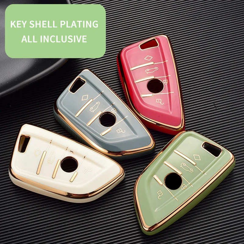 New TPU Car Remote Key Case Cover Fob for BMW X1 X3 X5 X6 X7 1/3/5/6/7 Series G30 G20 G32 G11 F20 Z4 F48 F39 G01 G02 F15 F16 G07
New TPU Car Remote Key Case Cover Fob for BMW X1 X3 X5 X6 X7 1/3/5/6/7 Series G30 G20 G32 G11 F20 Z4 F48 F39 G01 G02 F15 F16 G07