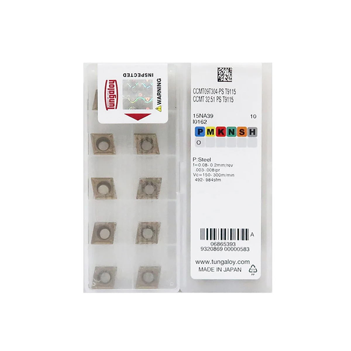 Tungaloy 100% Original CCMT CCMT09 CCMT09T308 CCMT09T304 CCMT060204 PS T9125 Carbide Turning Inserts
Tungaloy 100% Original CCMT CCMT09 CCMT09T308 CCMT09T304 CCMT060204 PS T9125 Carbide Turning Inserts