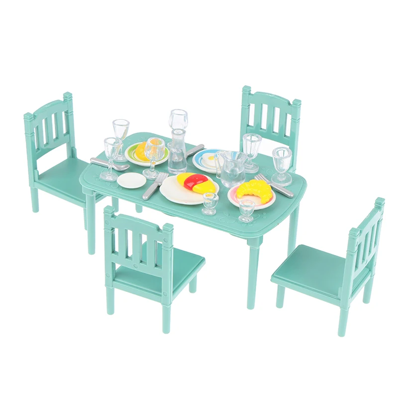 1Set 1:12 Dollhouse Mini Dining Table Chair Food Tableware Cup Fork Spoon Furniture Decor Toy
1Set 1:12 Dollhouse Mini Dining Table Chair Food Tableware Cup Fork Spoon Furniture Decor Toy
