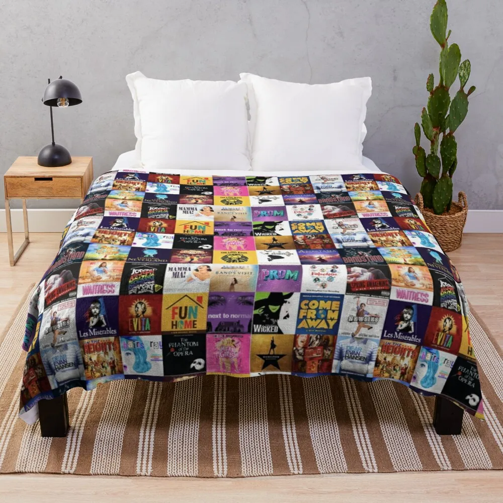 Broadway's must sees!Throw Blanket Microfiber Large knit plaid luxury brand blanket retro blankets
Broadway's must sees!Throw Blanket Microfiber Large knit plaid luxury brand blanket retro blankets