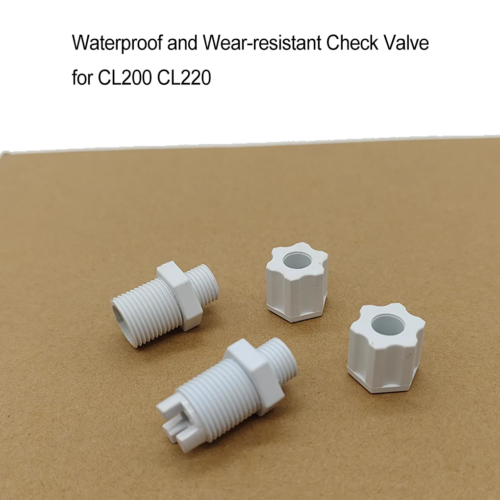 Check Valve Scratch Resistance Anti-skidding Lightweight Inlet Fitting Adapter Pool Exact Replacement Connector
Check Valve Scratch Resistance Anti-skidding Lightweight Inlet Fitting Adapter Pool Exact Replacement Connector