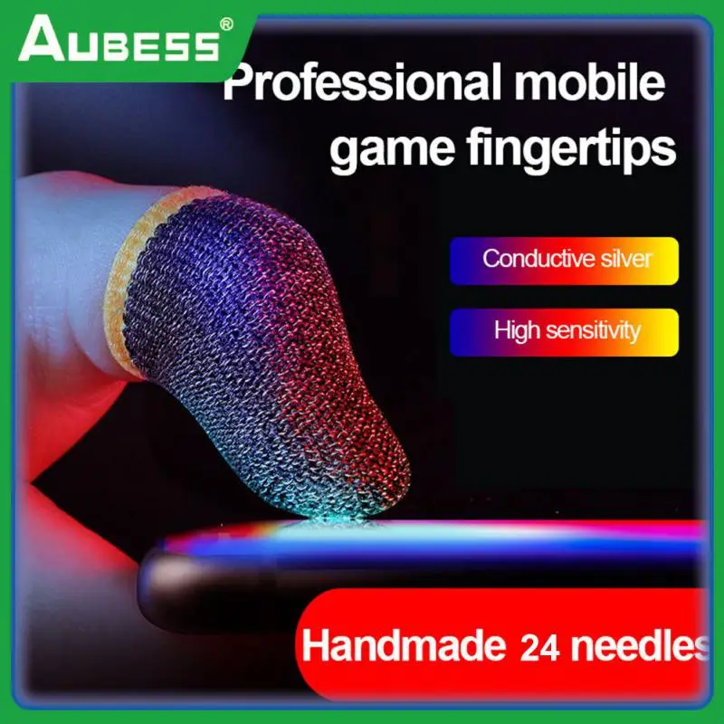 Sensitive Gaming Finger Sleeve Portable Fingertips Anti-slip Finger Cots Cover Breathable For Gamer Sweatproof For Pubg
Sensitive Gaming Finger Sleeve Portable Fingertips Anti-slip Finger Cots Cover Breathable For Gamer Sweatproof For Pubg