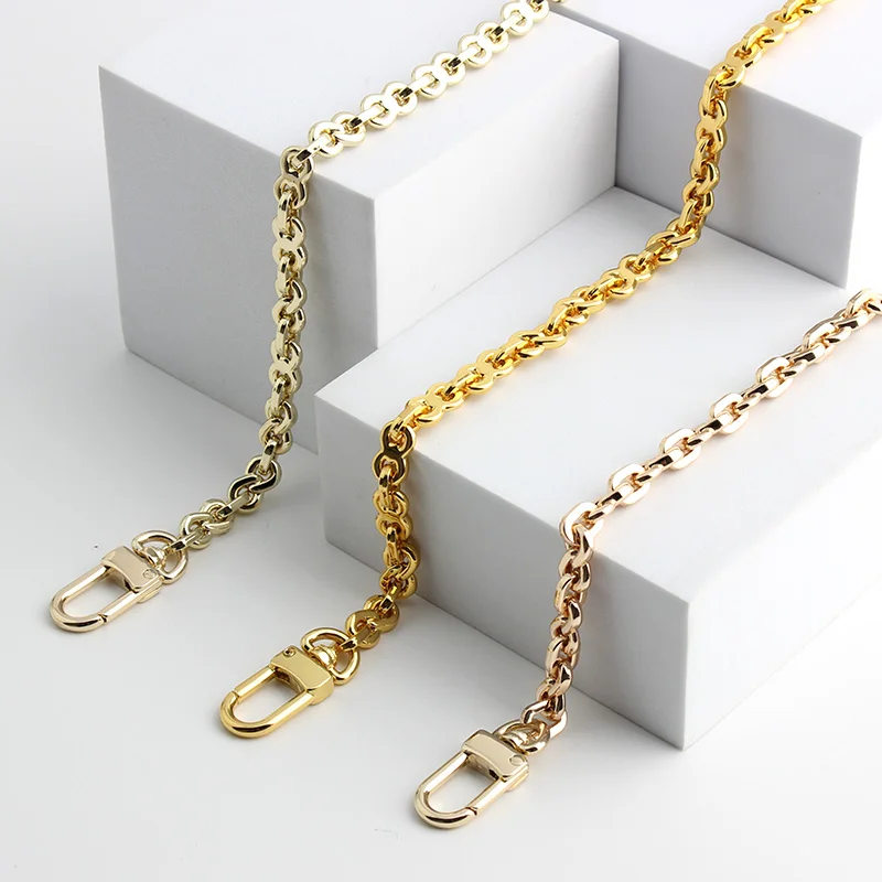 Bag Chain With Hook Buckle Belt Hardware Handbag Belt Metal Alloy Wallet Chain Ladies Bag Strap Chain Bag Accessories 30/60/120 
Bag Chain With Hook Buckle Belt Hardware Handbag Belt Metal Alloy Wallet Chain Ladies Bag Strap Chain Bag Accessories 30/60/120